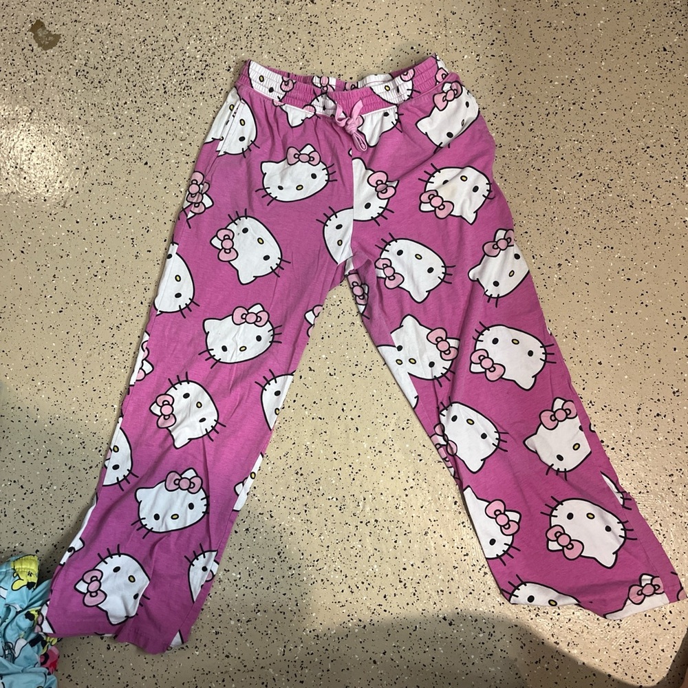 Hello Kitty Pink Pajama Pants